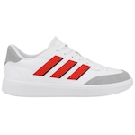 Tênis adidas Courtblock - Masculino BRANCO/VERMELHO