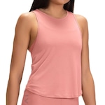 Camiseta Regata Live Breath Back Comfort - Feminina Rose