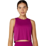 Camiseta Regata Alto Giro Croppes - Feminina ROXO