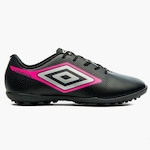 Chuteira Society Gramado Sintetico Cannon Umbro Adulto PRETO