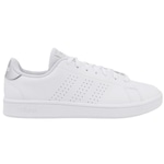 Tênis adidas Advantage Base - Feminino BRANCO/PRATA