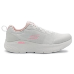 Tênis Skechers Go Run Lite Tempo - Feminino BRANCO/ROXO CLA