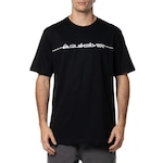 Camiseta Quiksilver New Lines - Masculina PRETO