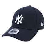 Boné Aba Curva New Era 3930 New York Yankees Core - Fechado - Adulto AZUL ESCURO