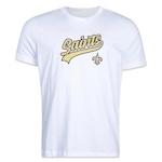 Camiseta New Era New Orleans Saints Hiphop - Masculina BRANCO