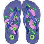 Sandália De Dedo Kenner Ibiza Pro Bloom Feminina Azul/Verde