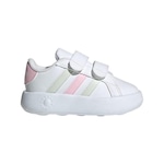 Tênis adidas Grand Court 2.0 - Infantil BRANCO/ROSA