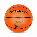 Bola De Basquete Poker Oficial N 7 Indoor Unissex LARANJA