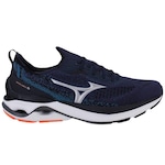 Tênis Mizuno Wave Mirai 6 - Masculino Azul Escuro/Prata