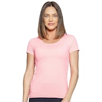 Camiseta Run More Baby Look Essencial - Feminina ROSA CLARO