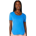 Camiseta Alto Giro Eterna - Feminina AZUL CLARO