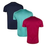 Kit 3 Camisetas Penalty X Masculina VERMELHO/AZUL ESC