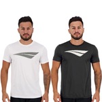 Kit Camiseta Penalty X - 2 Unidades - Masculino BRANCO/PRETO