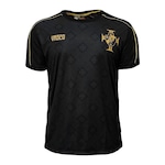 Camisa do Vasco da Gama Dawn Símbolo Gold Braziline - Masculina PRETO