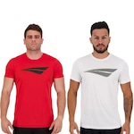 Kit Camiseta Penalty X - 2 Unidades - Masculino VERMELHO/BRANCO