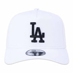 Boné Aba Curva New Era 940 Los Angeles Dodgers - Snapback - Adulto BRANCO/PRETO