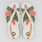 Chinelo Kenner Ibiza Pro Palm - Feminino BRANCO