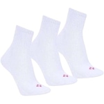 Kit Meia Cano Longo Hoahi Atoalhado - 3 Pares - Feminino BRANCO