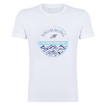 Camiseta Mormaii Natação Proteção Uv 50+ Masculina BRANCO