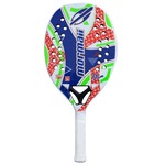 Raquete de Beach Tennis Mormaii Slam BRANCO/AZUL