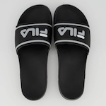 Chinelo Fila Drifter Stripes Logo II Slide - Masculino PRETO