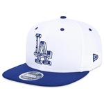 Boné Aba Reta New Era 9Fifty Of Los Angeles Dodgers Core Mlb - Adulto BRANCO