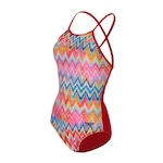 Maiô Speedo Chevron Beach Chic - Adulto VERMELHO