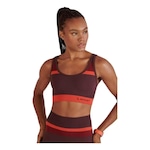 Top Fitness Lupo Seamless Double Color - Feminino VINHO/VERMELHO