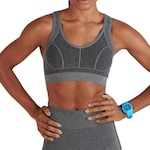 Top Fitness Lupo Mescla Print Ii - Feminino CINZA