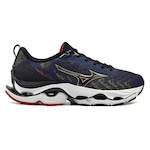 Tênis Mizuno Wave Stratos 2 - Masculino AZUL ESC/OURO