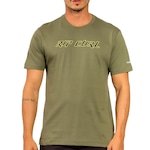 Camiseta Rip Curl Icon Gm 10 - Masculina VERDE ESCURO