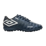 Chuteira Society Umbro Ultraskin - Infantil AZUL ESC/BRANCO