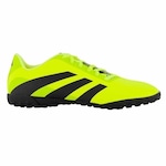 Chuteira Society adidas Predator Essentials 24.5 Artilheira Júnior Amarelo/Preto