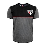 Camisa do São Paulo Trees Braziline - Masculina CINZA/PRETO