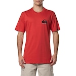 Camiseta Quiksilver Omni Logo - Masculina VERMELHO