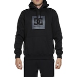 Blusão de Moletom com Capuz Dc Shoes Square Star 280G Wt24 - Masculino PRETO