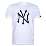 Camiseta New Era New York Yankees Logo - Masculina BRANCO