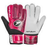 Luva de Goleiro de Futebol de Campo Poker Training Neo - Infantil PRETO/VERMELHO