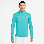 Camiseta Nike Manga Longa Brasil Dri-Fit Academy Pro - Masculina VERDE