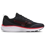 Tênis Mizuno Atlantis - Masculino PRETO/VERMELHO