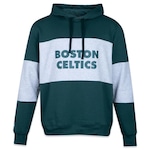 Blusão de Moletom com Capuz New Era Canguru Fechado Boston Celtics All Classic - Masculino VERDE