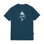 Camiseta Mcd Skull Linhas - Masculina AZUL