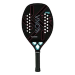 Raquete de Beach Tennis Kona Thunder Black 2024 Carbono 3K Nao Se Aplica