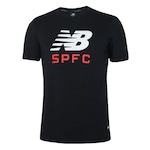 Camiseta do São Paulo F.C 2024 New Balance - Masculina PRETO