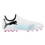 Chuteira de Campo Puma Future 7 Play Mg - Adulto BRANCO/AZUL