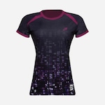 Camiseta Mormaii Feminina Futevolei Manga Curta Uv Techno ROXO