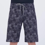 Bermuda Nicoboco Boardshorts Hermod - Masculina PRETO