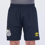 Calção do Santos II 2023 Umbro - Masculino PRETO