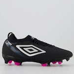 Chuteira de Futebol de Campo Umbro Adamant Top Speed Club - Adulto PRETO