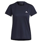 Camiseta Aeroready Designed 2 Move 3 Listras - adidas - Feminina PRETO